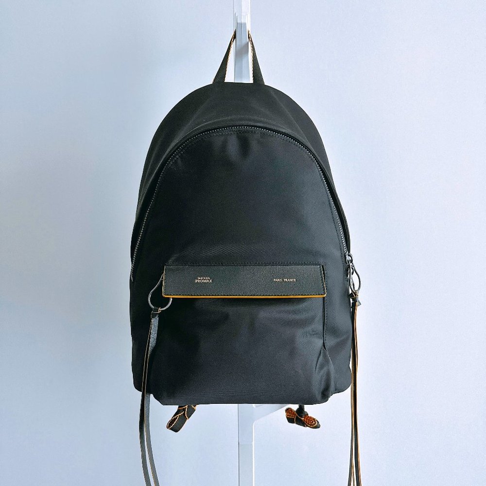 Maison Promax Hi-Tech Sac Backpack in Black